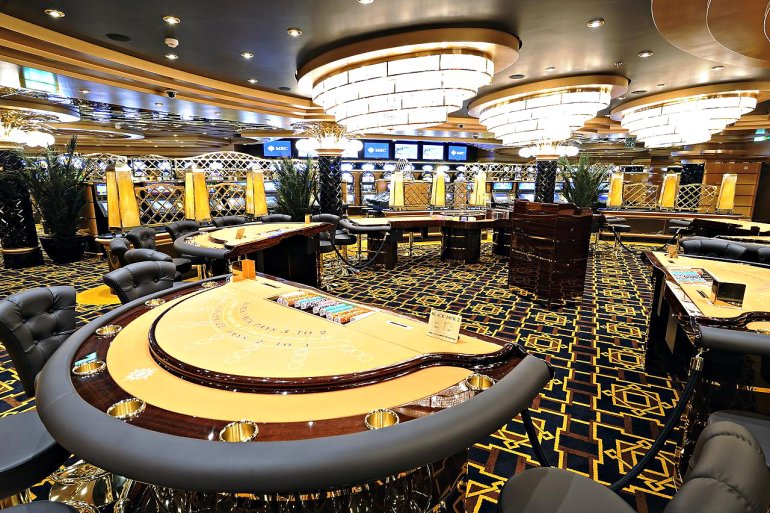 Casino-Schatz-Kreuzfahrt