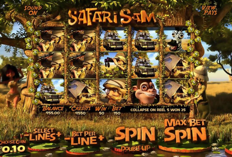 Spielautomat Safari Sam