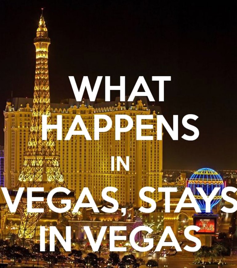 Was in Vegas passiert, bleibt in Vegas