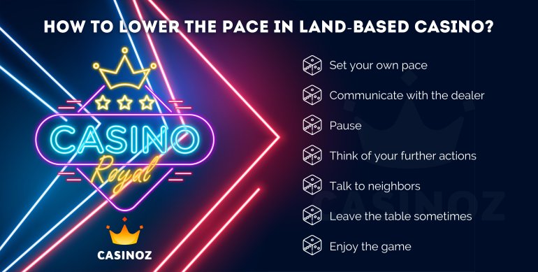 Wie schnell sollte man im Casino spielen?