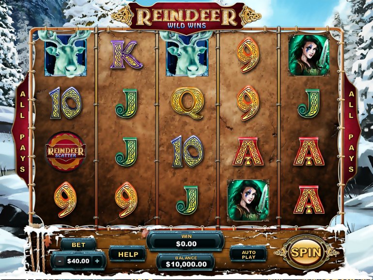 Spielautomat Reindeer Wild Wins