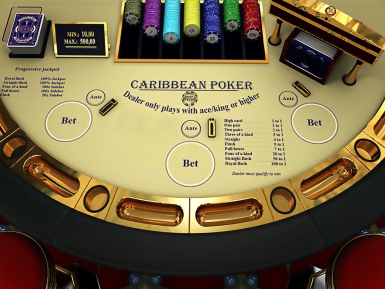 Karibischer Stud-Poker online