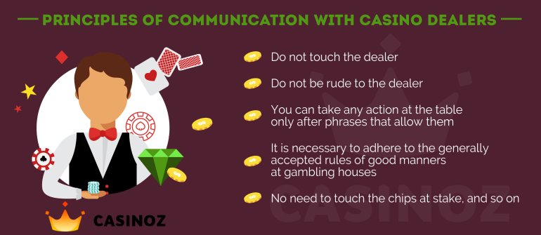 Casino gambling with dealers Live casino games and dealers