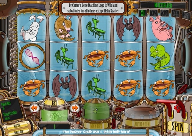 Spielautomaten über Wissenschaftler