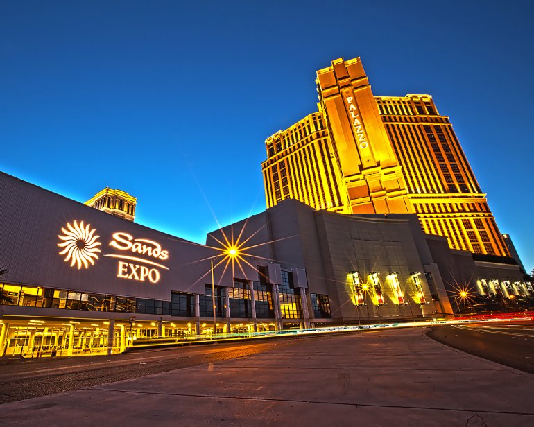 Das erste private Ausstellungszentrum in den USA The Sands Expo