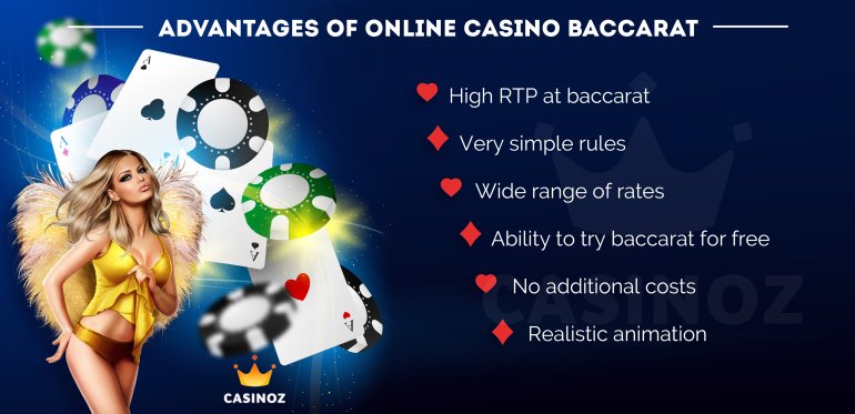 Vorteile des Bakkarat-Spiels in einem Online-Casino