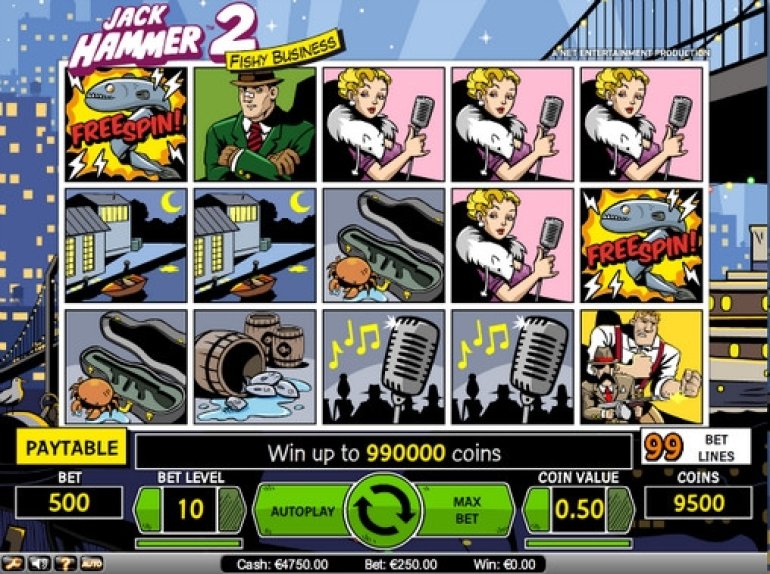 Jack Hammer 2 Net Entertainment