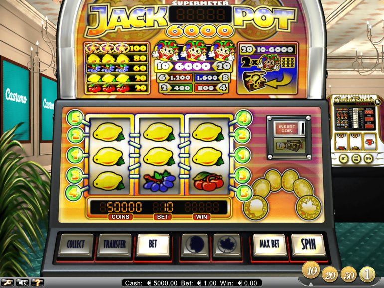 Spielautomat Supermeter Jackpot 6000