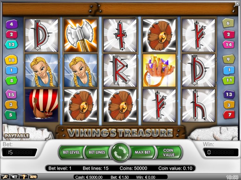 Spielautomat Vikings Treasure
