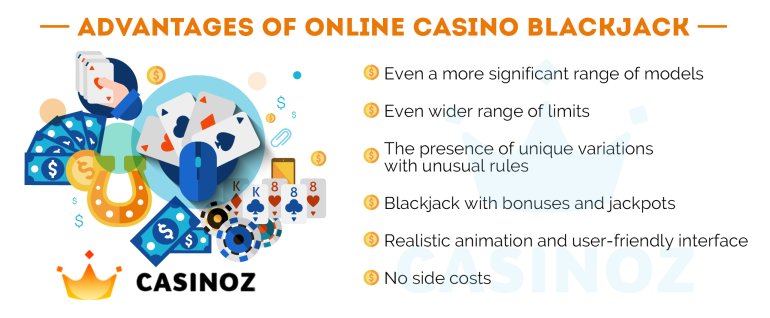 The main advantages of blackjack Benefits of blackjack