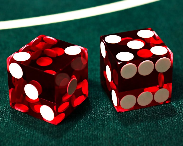 Würfel für Craps