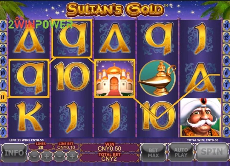 Spielautomat Sultan's Gold