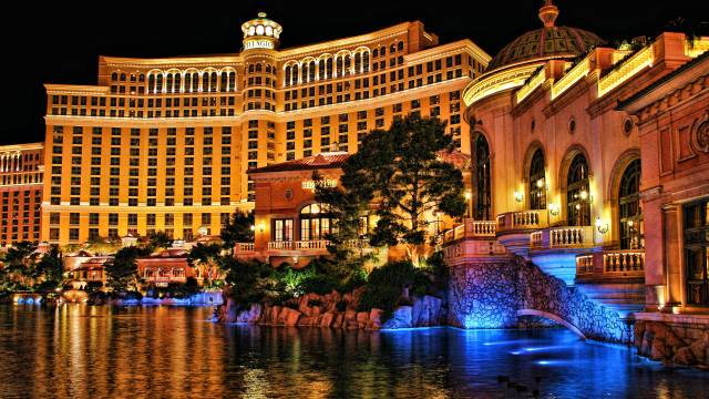 Das Bellagio Kasino in Las Vegas