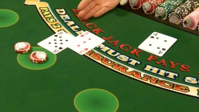 Double Down beim Blackjack