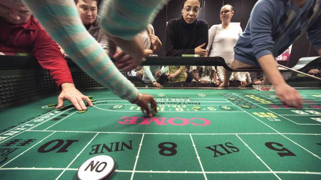 Ersetzen von Chips bei Craps