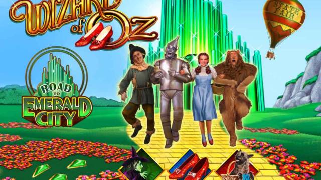 Spielautomaten über den Zauberer von Oz