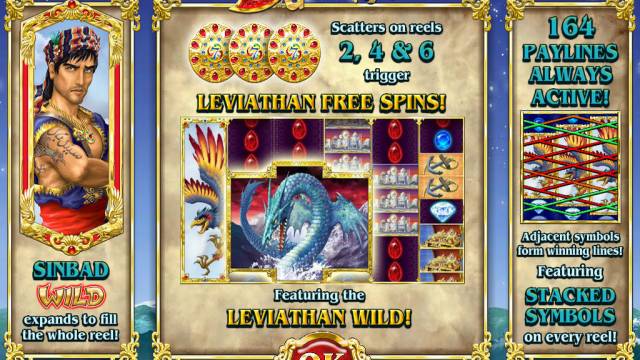 Spielautomaten über Sindbad