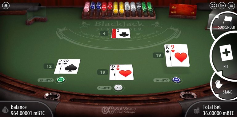 Aufgeben oder nicht aufgeben beim Blackjack