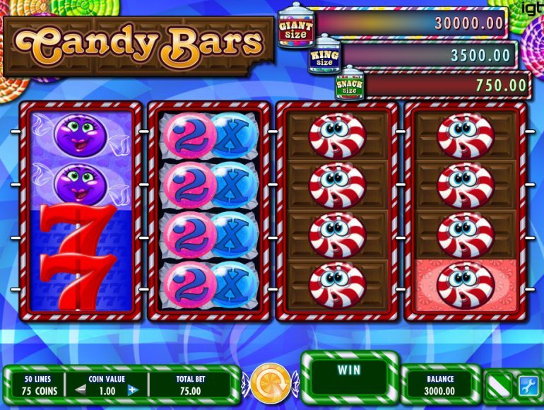 Schokoriegel Jackpots IGT