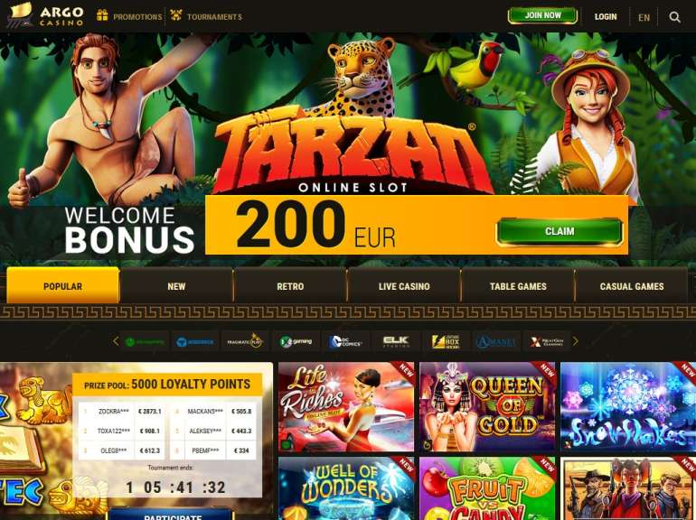 in Argo casino Argo casino