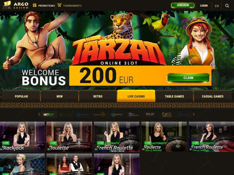 in Argo casino Argo casino