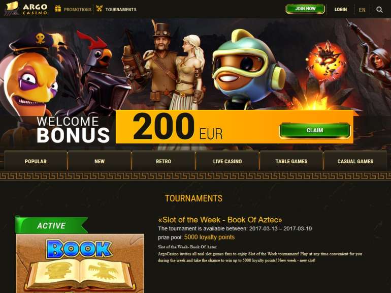 in Argo casino Argo casino