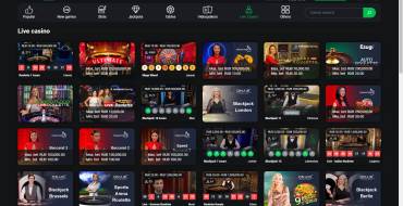 Drift casino: Echte Händler