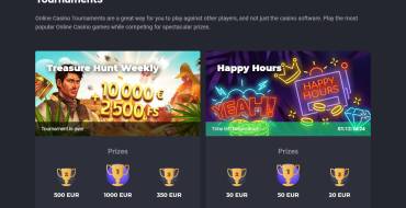 Joo casino: Turniere