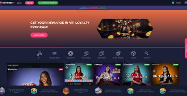 Ramenbet Casino: Live-Kasino