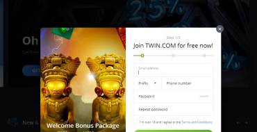 Twin Casino: Anmeldung