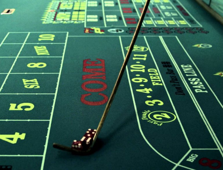 Craps-Tisch im Kasino