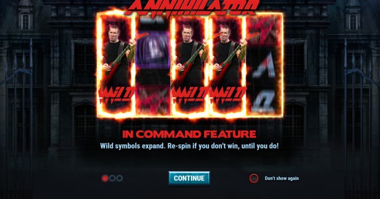 Annihilator-Spielautomat von Play'n GO