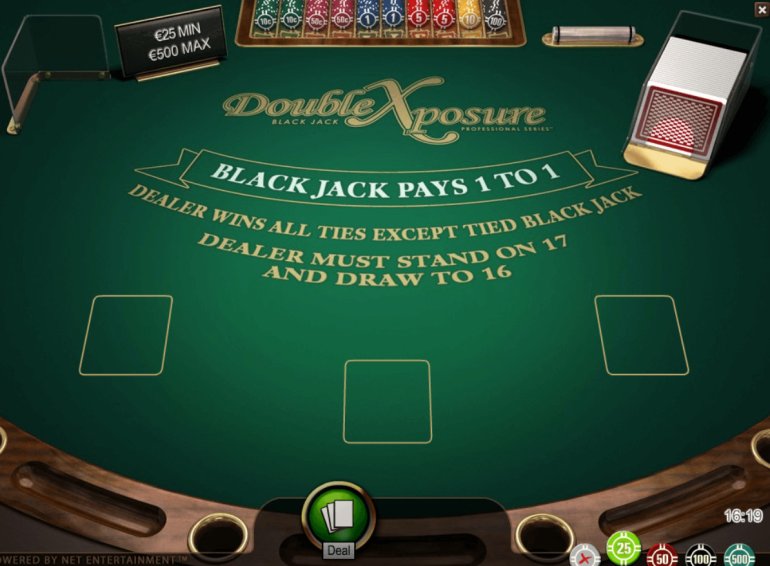 Double Exposure Blackjack