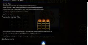 1 Reel Egypt: Regeln