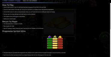 1 Reel Golden Piggy: Regeln