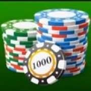 Casino-Chips Zeichen in Viva Dollar Xtra Choice