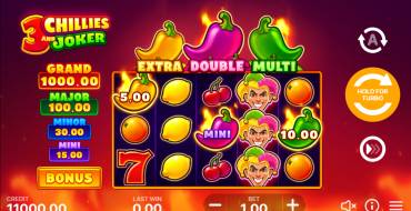3 Chillies and Joker: Hold and Win: Spielautomat