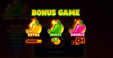 3 Chillies and Joker: Hold and Win: Bonus Spiele