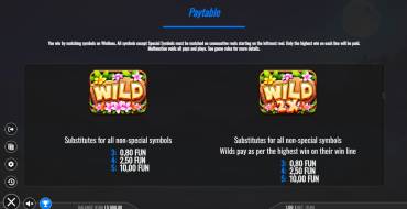 3 Crazy Tikis: Auszahlungstabelle