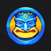 3 Crazy Tikis: Spezielle blaue Tiki-Münze