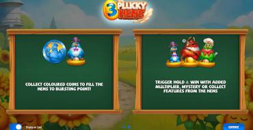 3 Plucky Hens: Spielautomat