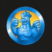 3 Plucky Hens: Blaue Münze