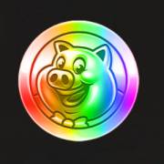 3 Porky Banks Extra: Münzen (Gold, Blau, Lila, Rot, Regenbogen)