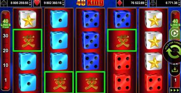 40 King: Gewinne