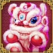 5 Lucky Lions: Löwensymbol (violett)
