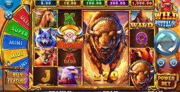 5 Wild Buffalo 2: Spielautomat