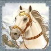 Weißes Pferd Zeichen in Mongol Treasures II: Archery Competition