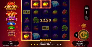 64 Gold Coins Hold and Win: Gewinne