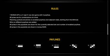 7 Bonus Up: Regeln