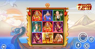 7 Lucky Gods: Spielautomat